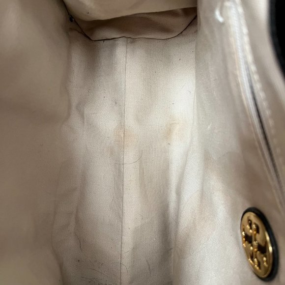 Tory Burch patent black leather tote bag - Picture 7 of 11